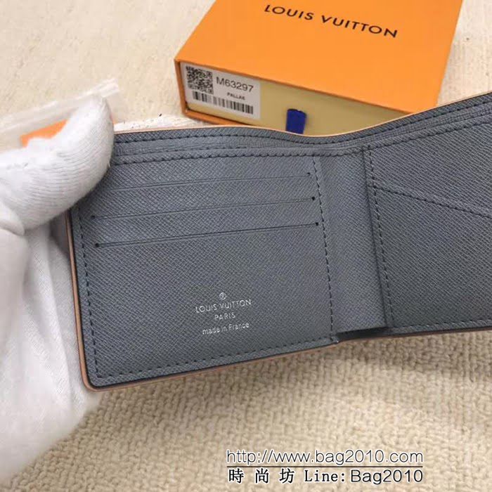 路易威登LV頂級原單 新品 獨家實拍M63297 特別版口袋錢夾 ZY1098